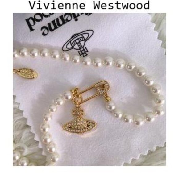 Vivienne westwood pearl orb bracelet - Picture 3 of 5
